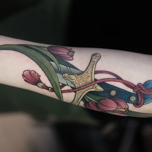 Neo Traditional tattoo by Турал  in Нижний Новгород