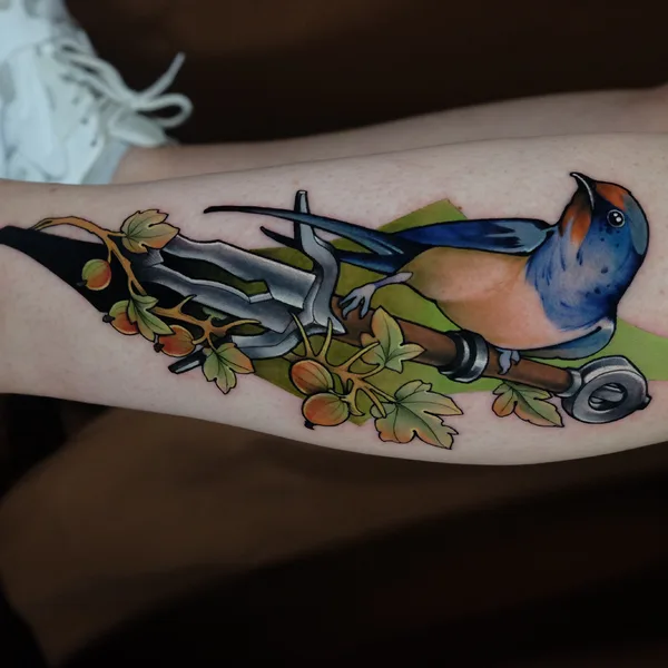 Neo Traditional tattoo by Турал  in Нижний Новгород
