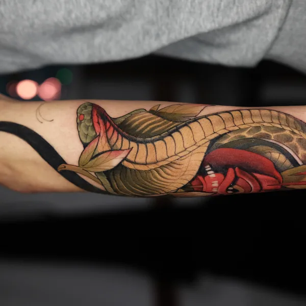 Neo Traditional tattoo by Турал  in Нижний Новгород