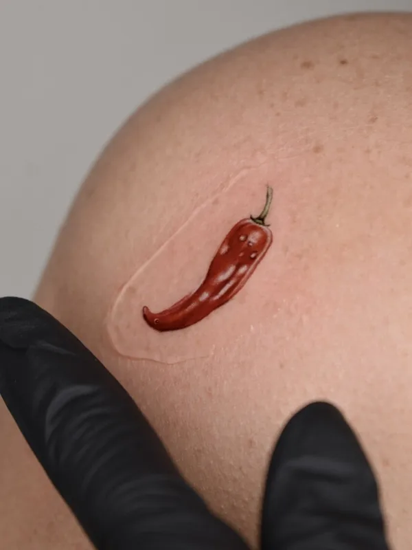color realism tattoo on shoulder #96050 | Tattoo Artist Екатерина Биянова