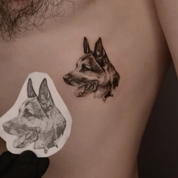 Micro Realism tattoo by Екатерина Биянова in Saint Petersburg