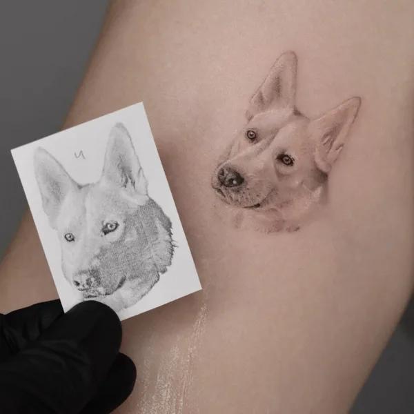 Micro Realism tattoo by Екатерина Биянова in Saint Petersburg