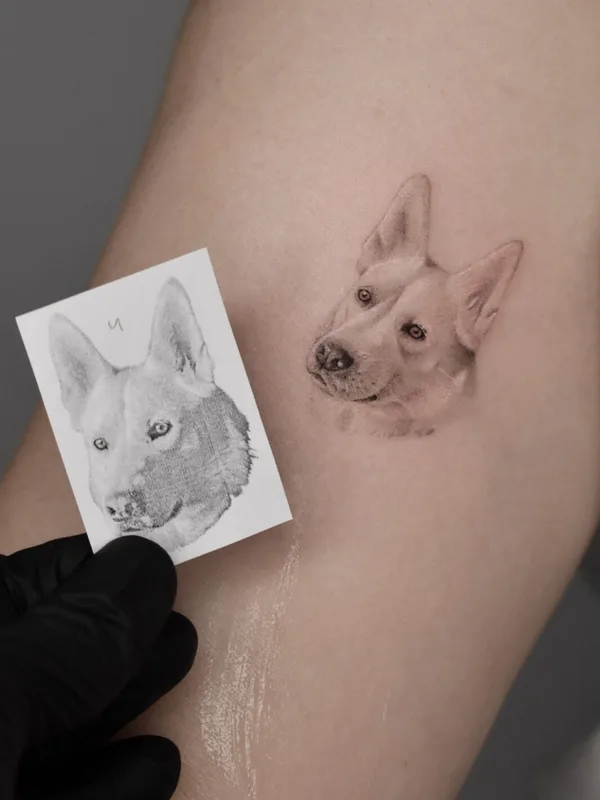 black and grey realism tattoo on forearm #101150 | Tattoo Artist Екатерина Биянова