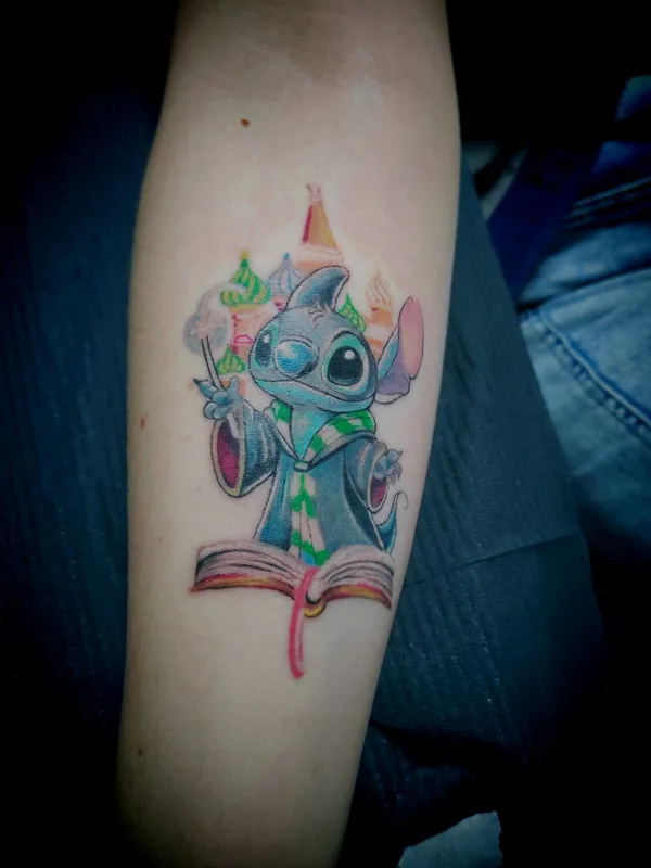 color cartoon 타투 부위 forearm #92309 | 타투이스트 Павел Фадеев 