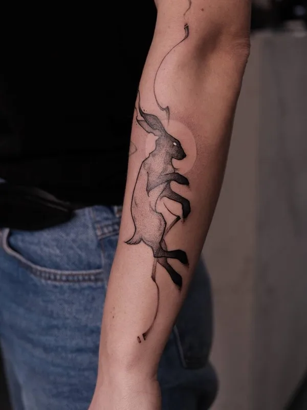 black and grey sketch татуировка на forearm #94548 | Тату мастер Александра Копина