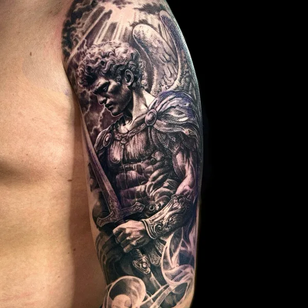 Black & Grey tattoo by Bogdan Iv Hope in Beograd