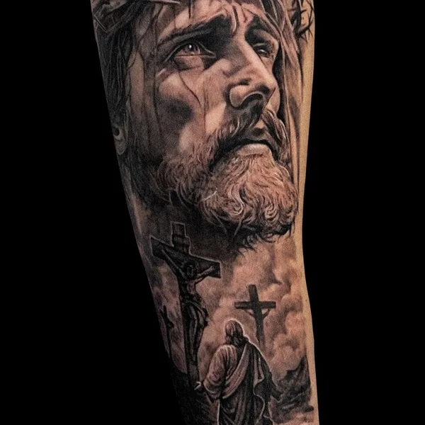 Black & Grey tattoo by Bogdan Iv Hope in Beograd
