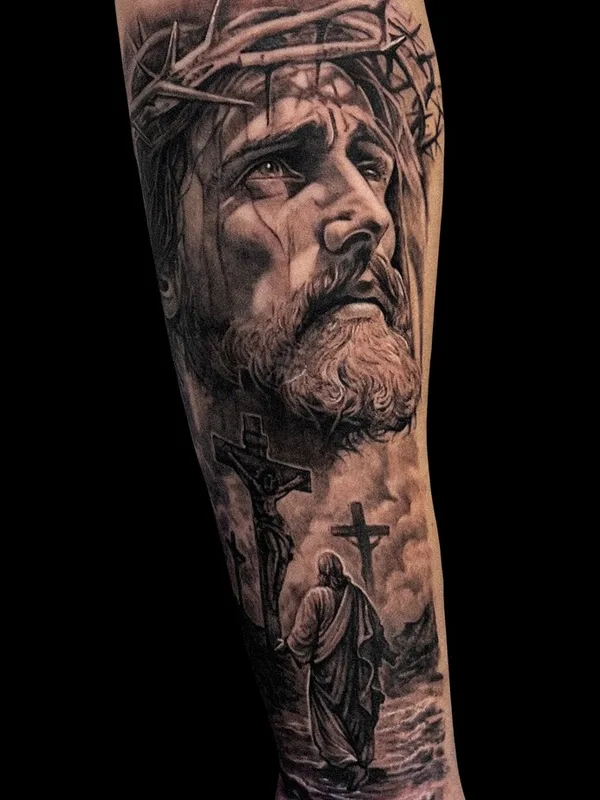 Black & Grey tattoo by Bogdan Iv Hope in Beograd