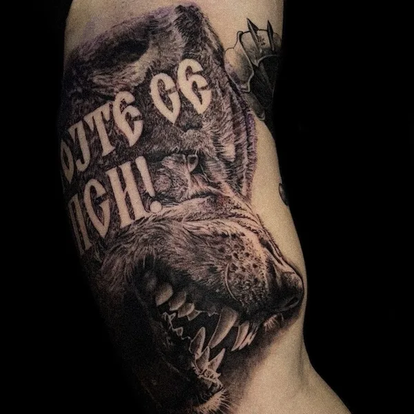 Black & Grey tattoo by Bogdan Iv Hope in Beograd