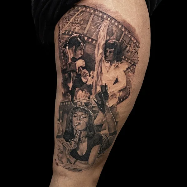 Black & Grey tattoo by Bogdan Iv Hope in Beograd