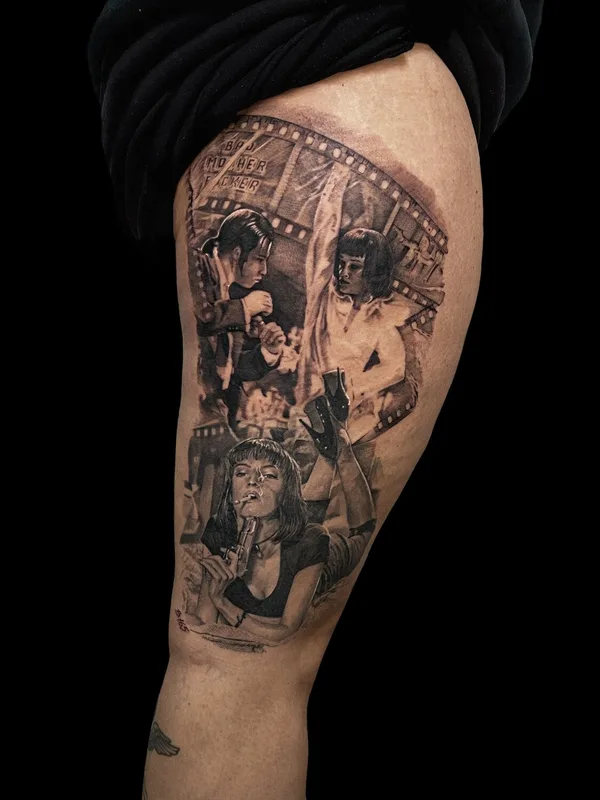 Black & Grey tattoo by Bogdan Iv Hope in Beograd