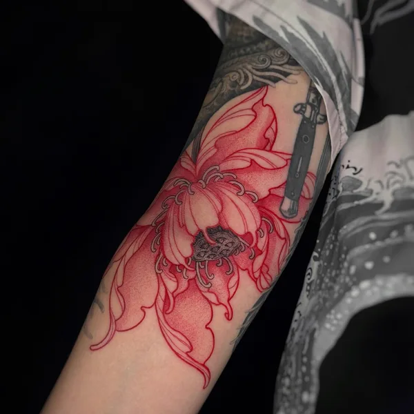 Lettering tattoo by Инна Мирова  in Moscow