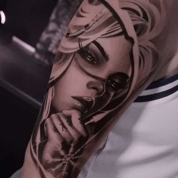 Реализм tattoo by Станислав Абдюшев in Санкт-Петербург