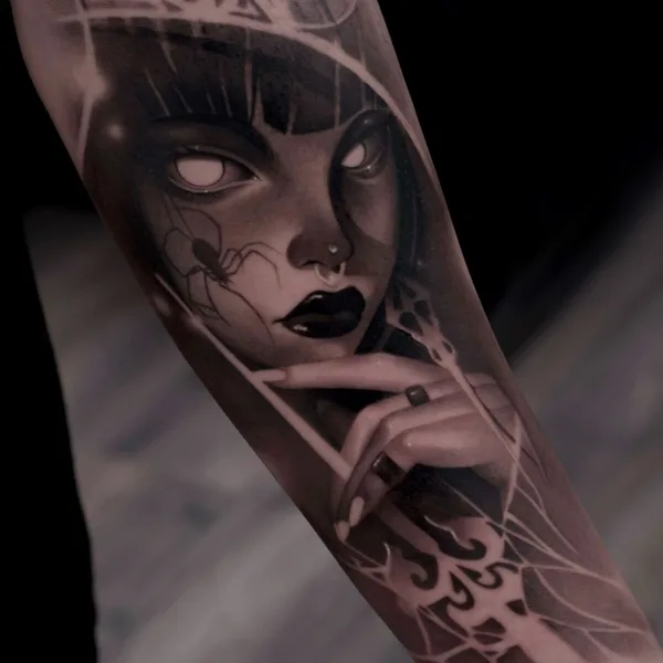 Реализм tattoo by Станислав Абдюшев in Санкт-Петербург