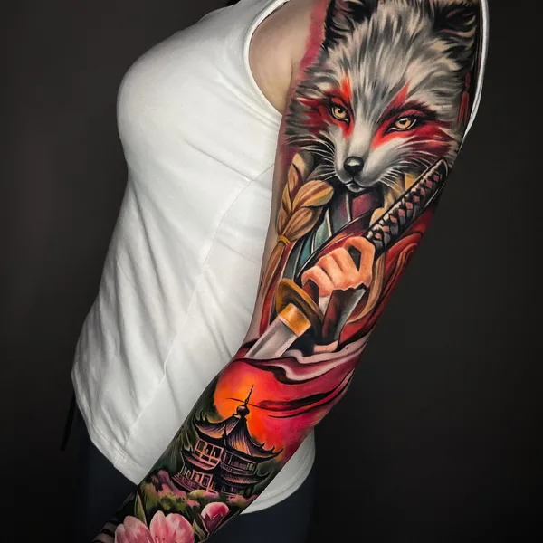 Realism tattoo by Albina Kruchinina / blondie_tattoo in Moscow