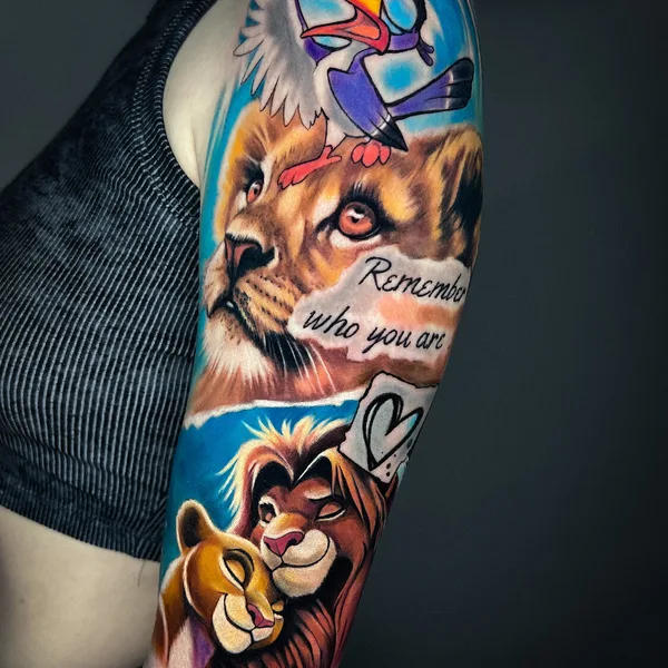 Realism tattoo by Albina Kruchinina / blondie_tattoo in Moscow