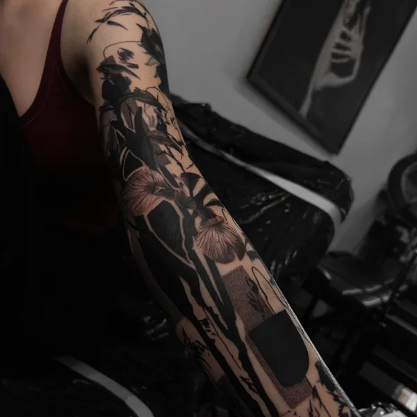 Author's Style tattoo by HMURAYATATTS in Saint Petersburg