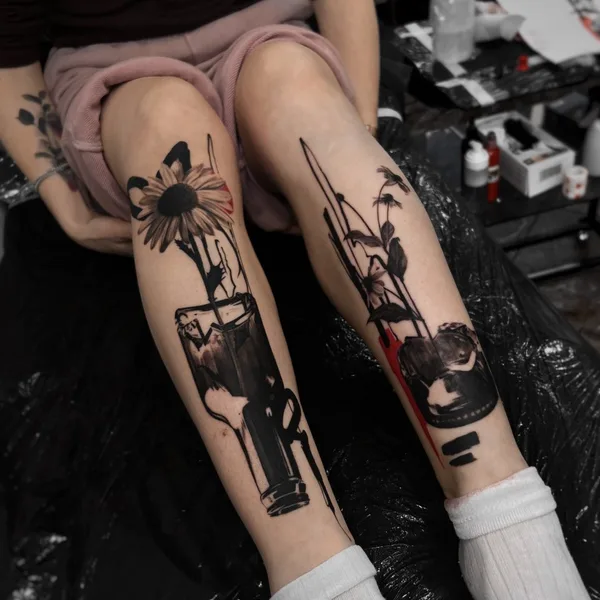 Author's Style tattoo by HMURAYATATTS in Saint Petersburg