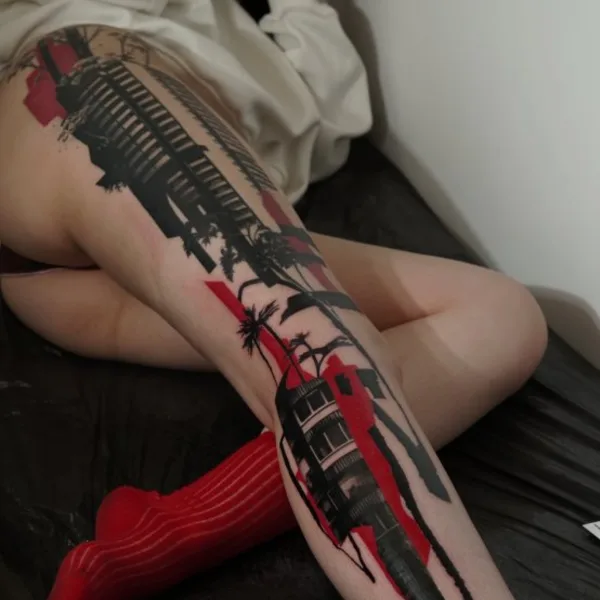 Author's Style tattoo by HMURAYATATTS in Saint Petersburg