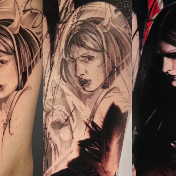Author's Style tattoo by HMURAYATATTS in Saint Petersburg