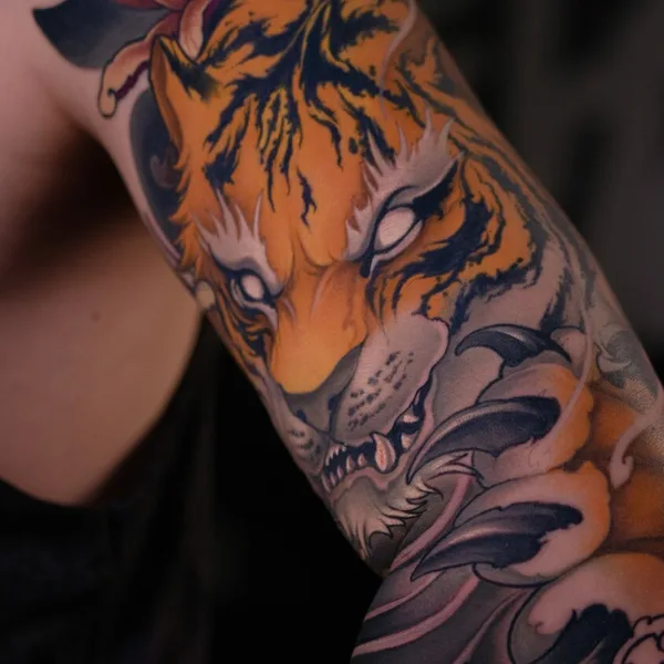 Japanese tattoo by Антон Райм in Moscow