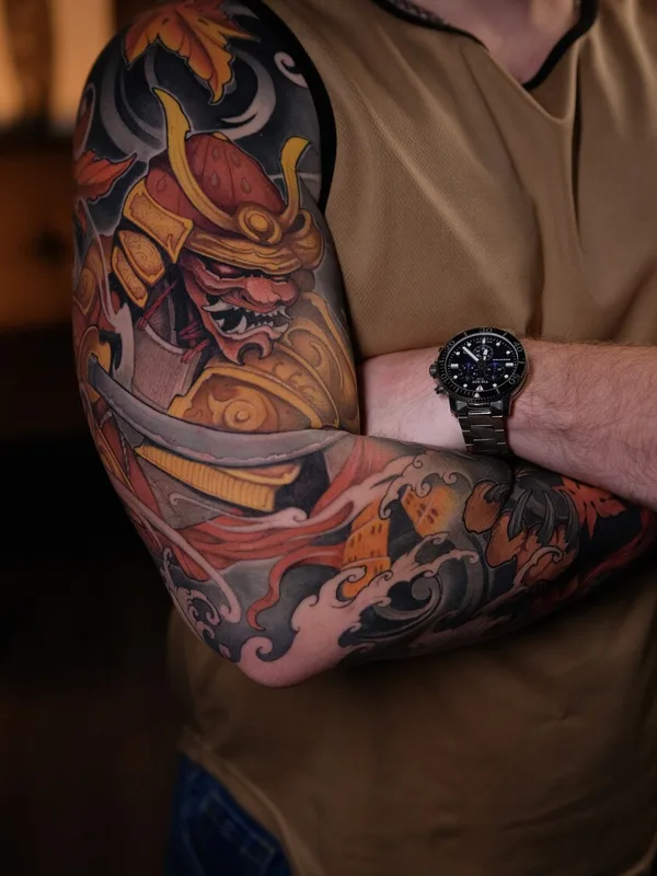 Japanese tattoo by Антон Райм in Moscow