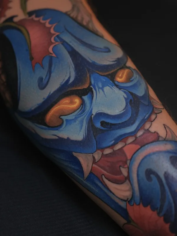 Japanese tattoo by Антон Райм in Moscow