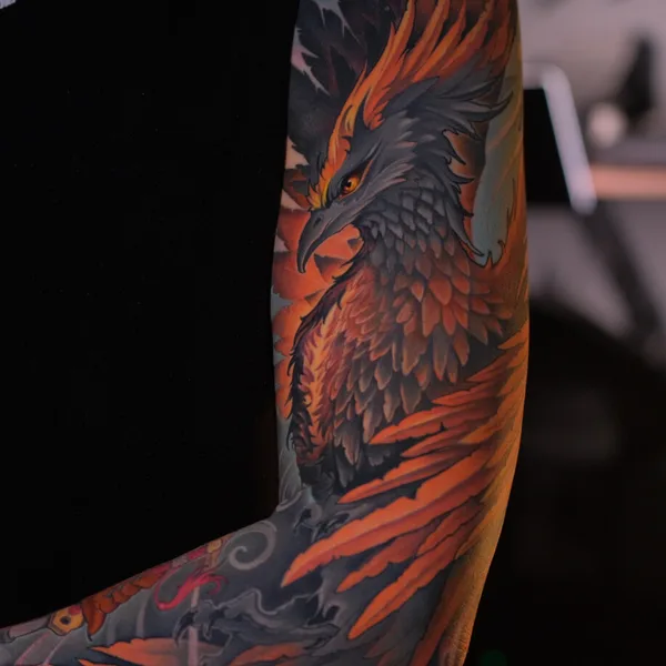 Japanese tattoo by Антон Райм in Moscow