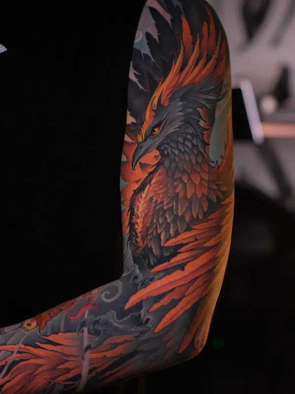 Japanese tattoo by Антон Райм in Moscow