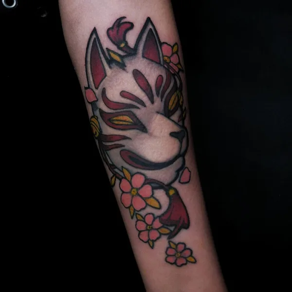 Anime tattoo by Ксения Пижевская in Барнаул