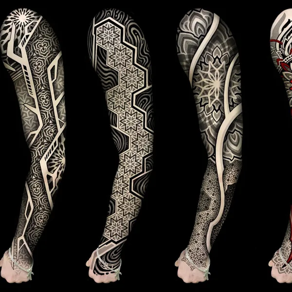 Ornamental tattoo by Иоанн Лео ( LEO-VAN ) in Moscow