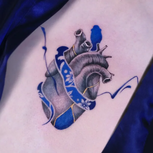 Color tattoo by Tatuaggi di Porcellana  in Roma