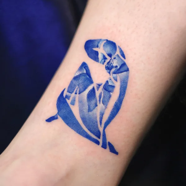 Color tattoo by Tatuaggi di Porcellana  in Roma