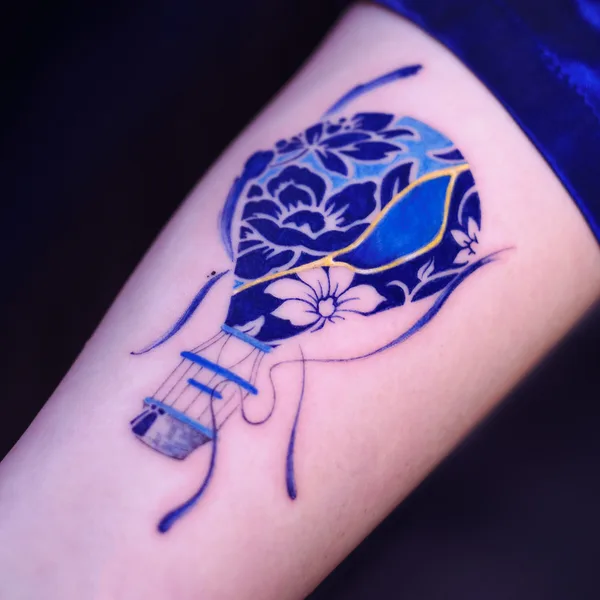 Color tattoo by Tatuaggi di Porcellana  in Roma