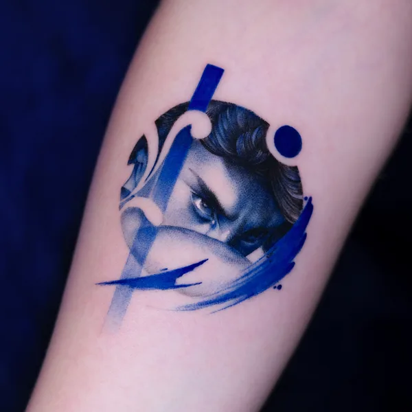 Color tattoo by Tatuaggi di Porcellana  in Roma