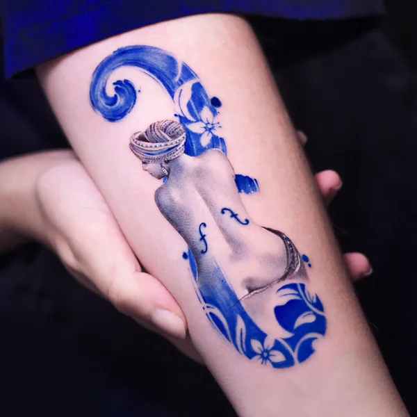Color tattoo by Tatuaggi di Porcellana  in Roma