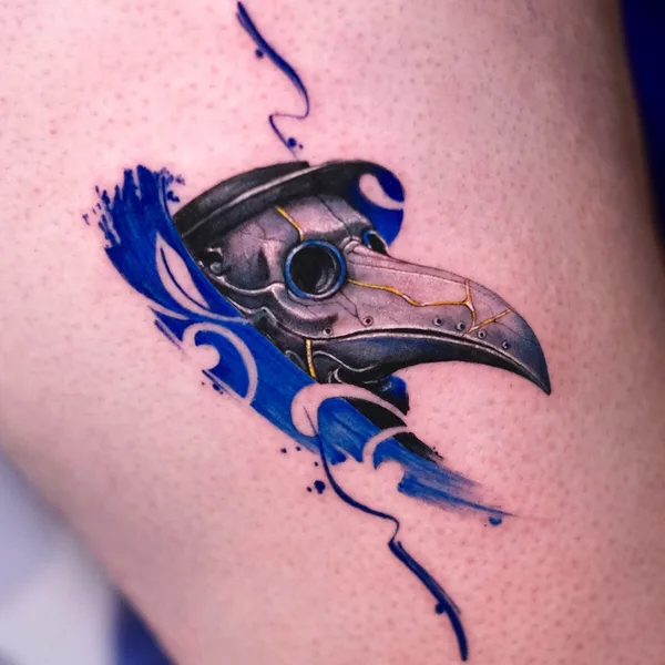 Color tattoo by Tatuaggi di Porcellana  in Roma