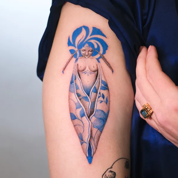 Color tattoo by Tatuaggi di Porcellana  in Roma