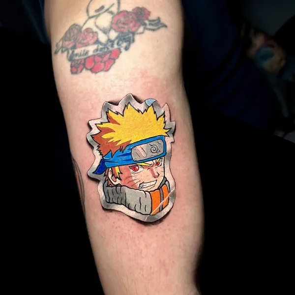 patch tattoo by Caio Bottura