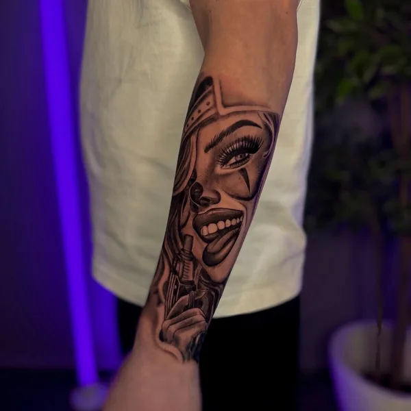 Chicano tattoo by Мастер Маргарита in Moscow