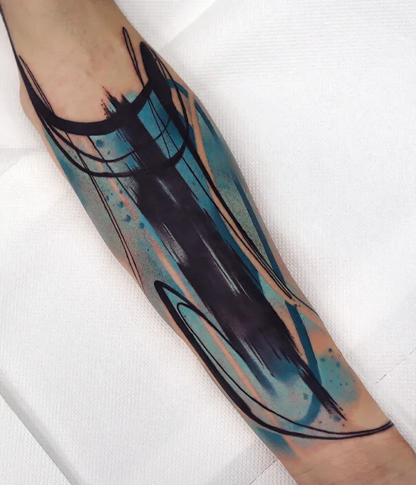color abstract 타투 부위 forearm #97976 | 타투이스트 EFTHIMIS