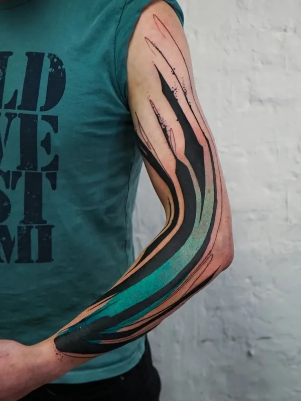 color abstract 타투 부위 full sleeve #97979 | 타투이스트 EFTHIMIS