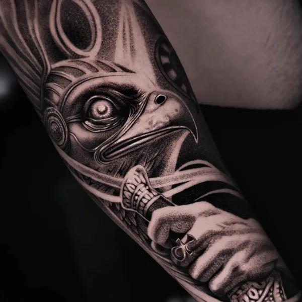 Black & Grey tattoo by Андрей Сухов in Moscow