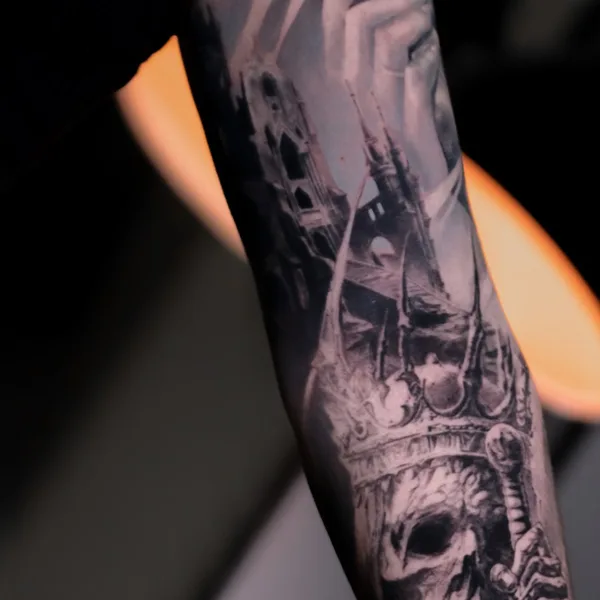 whipshading tattoo by Роман Куличенков in Ростов-на-Дону