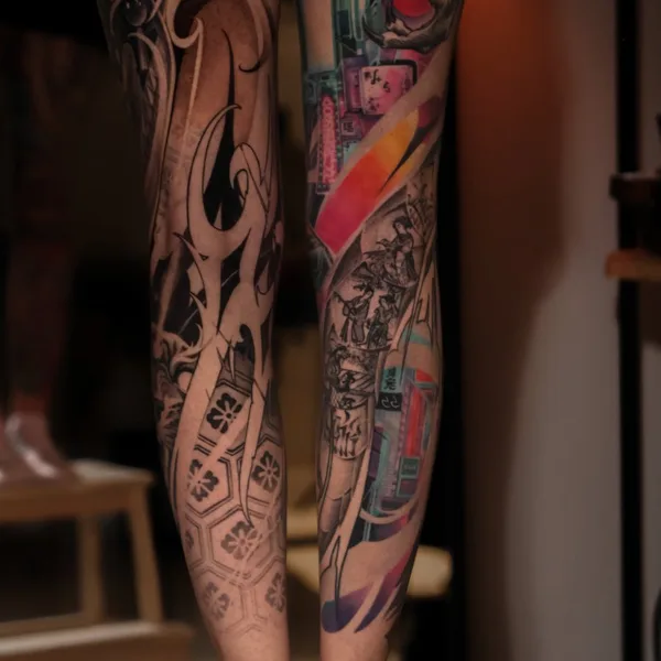 whipshading tattoo by Роман Куличенков in Ростов-на-Дону