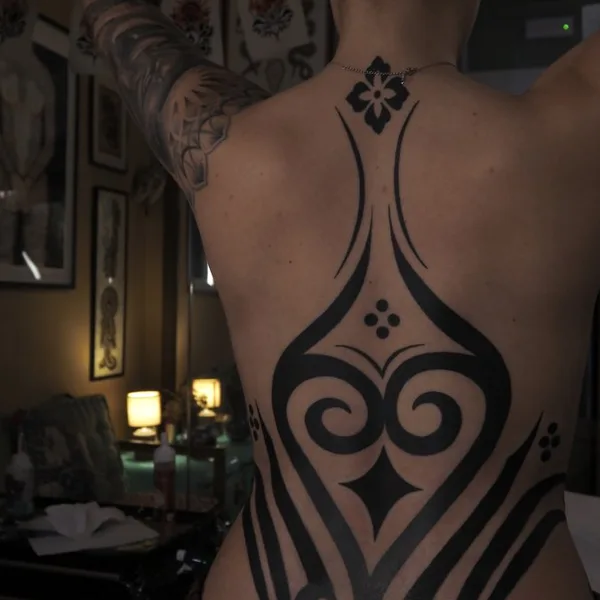 Ornamental tattoo by Lilentatt in Barcelona