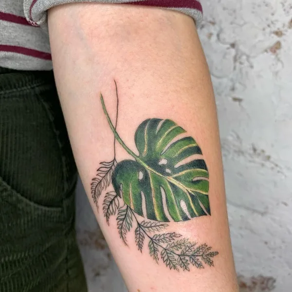 Watercolor tattoo by Tatyana Boyko in Saint Petersburg