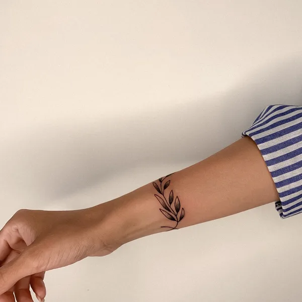 Watercolor tattoo by Tatyana Boyko in Saint Petersburg