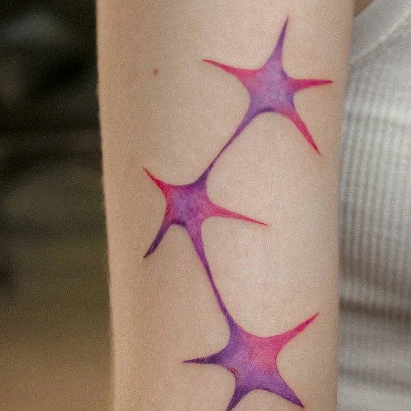 Watercolor tattoo by Tatyana Boyko in Saint Petersburg