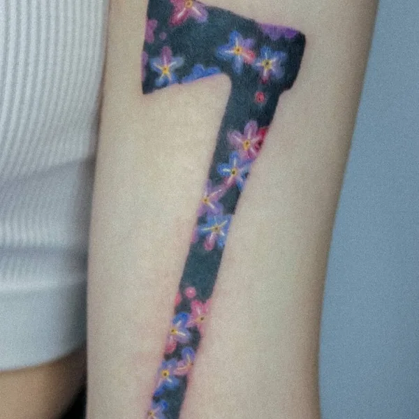 Watercolor tattoo by Tatyana Boyko in Saint Petersburg